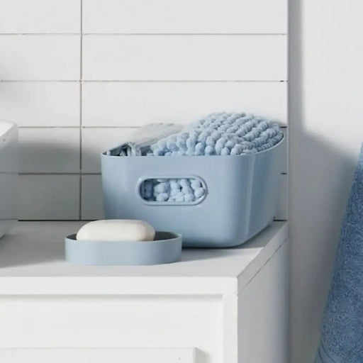 Bath Set TODAY HOY Blue Plastic 3 Pieces - Баня<<<Дом Градина<<<BigBuy&&&Аксесоари и кранчета<<<Баня<<<Дом