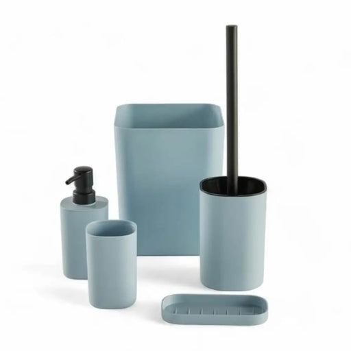 Bath Set TODAY HOY Blue Plastic Modern (5 Units) - Баня<<<Дом Градина<<<BigBuy&&&Аксесоари и кранчета<<<Баня<<<Дом