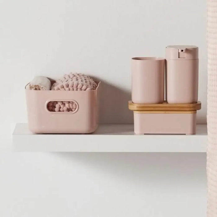Bath Set TODAY HOY Pink Plastic 3 Pieces - Баня<<<Дом Градина<<<BigBuy&&&Аксесоари и кранчета<<<Баня<<<Дом