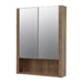 BATHROOM CABINET WITH MIRROR INTER CERAMIC 6013-80 - Мебели<<<Мебели и огледала за баня<<<Баня<<<Praktiker&&&Мебели за