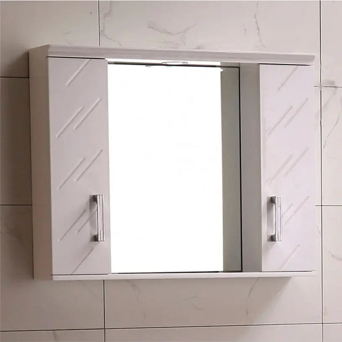 BATHROOM CABINET WITH MIRROR INTER CERAMIC ELMIRA - Мебели<<<Мебели и огледала за баня<<<Баня<<<Praktiker&&&Мебели за