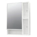 BATHROOM CABINET WITH MIRROR INTER CERAMIC NEVADA - Мебели<<<Мебели и огледала за баня<<<Баня<<<Praktiker&&&Мебели за