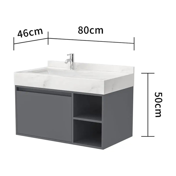BATHROOM CABINET WITH SYNCHRO WASHBASIN - Мебели<<<Мебели и огледала за баня<<<Баня<<<Praktiker