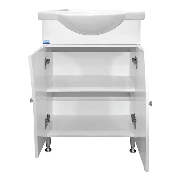 BATHROOM CABINET WITH WASHBASIN GERA FLORENCE 60 - Мебели<<<Мебели и огледала за баня<<<Баня<<<Praktiker