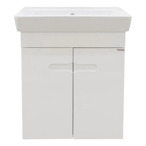BATHROOM CABINET WITH WASHBASIN HEIGHT POLI 55 - Мебели<<<Мебели и огледала за баня<<<Баня<<<Praktiker&&&Мебели за