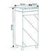 BATHROOM CABINET WITH WASHBASIN INTER CERAMIC 4242 - Мебели<<<Мебели и огледала за баня<<<Баня<<<Praktiker
