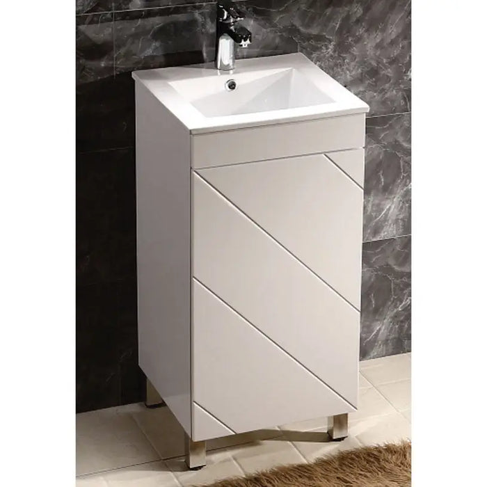 BATHROOM CABINET WITH WASHBASIN INTER CERAMIC 4242 - Мебели<<<Мебели и огледала за баня<<<Баня<<<Praktiker