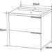 BATHROOM CABINET WITH WASHBASIN INTER CERAMIC KAROL - Мебели<<<Мебели и огледала за баня<<<Баня<<<Praktiker&&&Мебели за