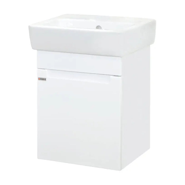 BATHROOM CABINET WITH WASHBASIN VYSOTA LUNA 40 - Мебели<<<Мебели и огледала за баня<<<Баня<<<Praktiker&&&Мебели за