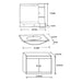 BATHROOM FURNITURE SET FORMA VITA HS-6012 - Мебели<<<Мебели и огледала за баня<<<Баня<<<Praktiker