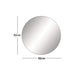 BATHROOM MIRROR INTER CERAMIC Ф52 - Огледала<<<Мебели и огледала за баня<<<Баня<<<Praktiker
