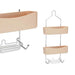 Bathroom Shelves Berilo Beige Metal Plastic 28 x 60 x 14 cm (6 Units) - Баня<<<Дом Градина<<<BigBuy&&&Аксесоари и