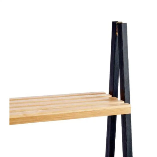 Bathroom Shelves Berilo Black Natural 40 x 109,3 x 30 cm - Баня<<<Дом Градина<<<BigBuy&&&Аксесоари и