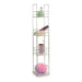 Bathroom Shelves Berilo Transparent Silver 16 x 86 x 16 cm - Баня<<<Дом Градина<<<BigBuy&&&Аксесоари и