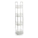 Bathroom Shelves Berilo Transparent Silver 16 x 86 x 16 cm - Баня<<<Дом Градина<<<BigBuy&&&Аксесоари и