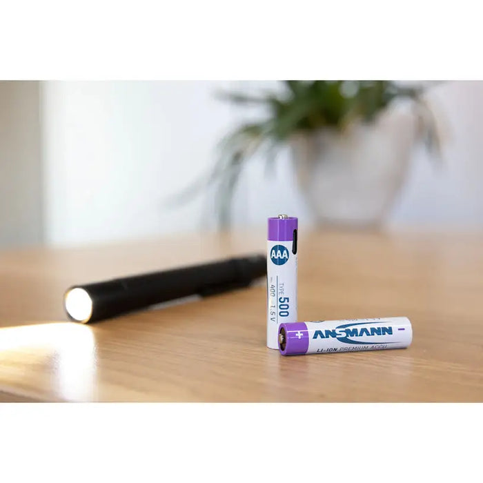 BATTERIES ANSMANN 5378 500MAH USB-C - Батерии<<<Батерии и фенери<<<Осветление<<<Praktiker&&&Батерии и зарядни<<<Дом и