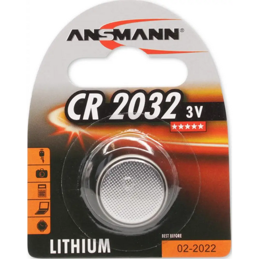 Batteries ANSMANN CR2032 1B 5020122 - Батерии<<<Аксесоари за телевизори<<<Аксесоари<<<TechMart&&&Батерии<<<Фото и Видео