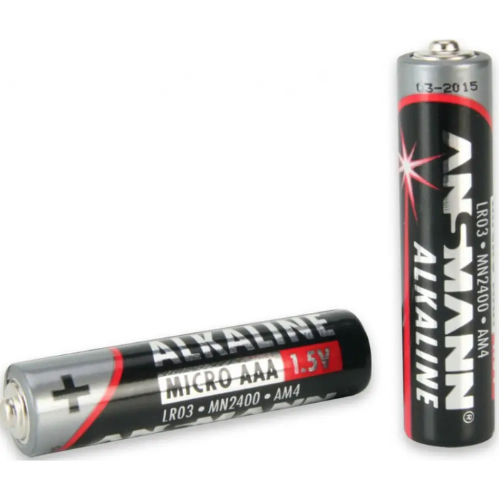 Batteries ANSMANN LR03 ANS red AAA 4B 5015553 - Батерии<<<Аксесоари за телевизори<<<Аксесоари<<<TechMart