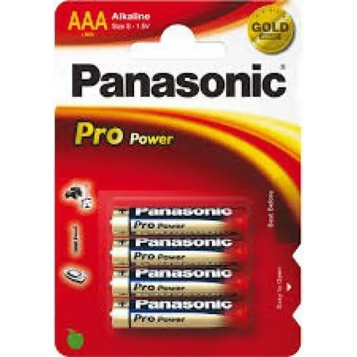 Batteries Panasonic PAN PRO PPG LR03/4BP 1.5V - Батерии<<<Аксесоари за телевизори<<<Аксесоари<<<TechMart