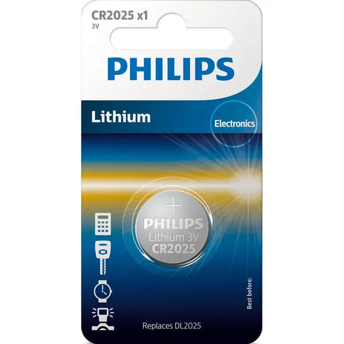 BATTERIES PHILIPS LITHIUM CR2025/01B - Батерии<<<Батерии и фенери<<<Осветление<<<Praktiker&&&Батерии<<<Аксесоари за