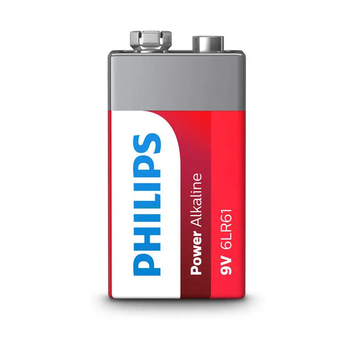 BATTERIES PHILIPS POWERLIFE 9V 6LR61P1B/10 - Батерии<<<Батерии и фенери<<<Осветление<<<Praktiker&&&Батерии<<<Батерии и