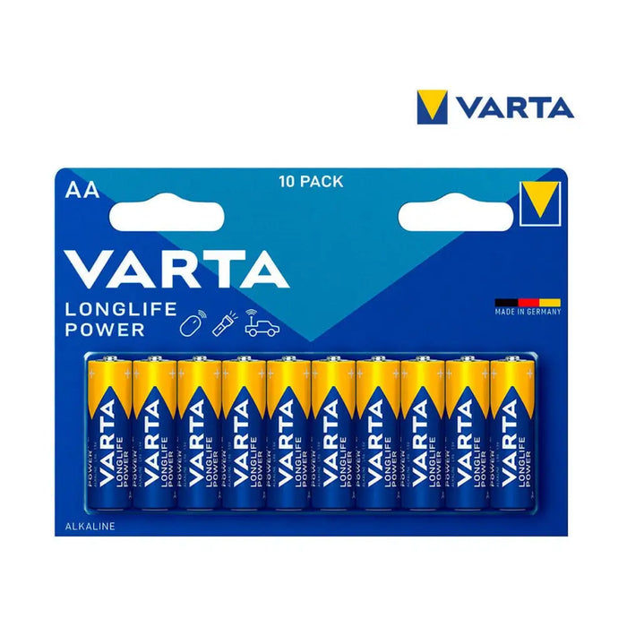 Batteries Varta High Energy AA 10-pack (10 Pieces) - Електроника Батерии<<<Компютри| Електроника<<<BigBuy&&&Алкални