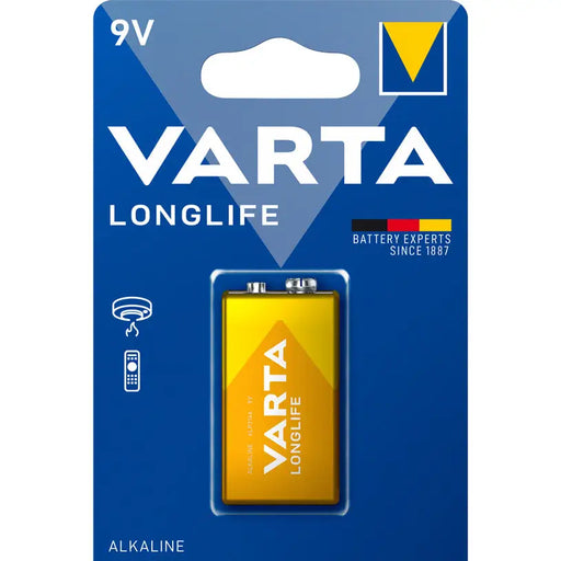BATTERIES VARTA LONGLIFE 9V - Батерии<<<Батерии и фенери<<<Осветление<<<Praktiker&&&Батерии<<<Аксесоари за
