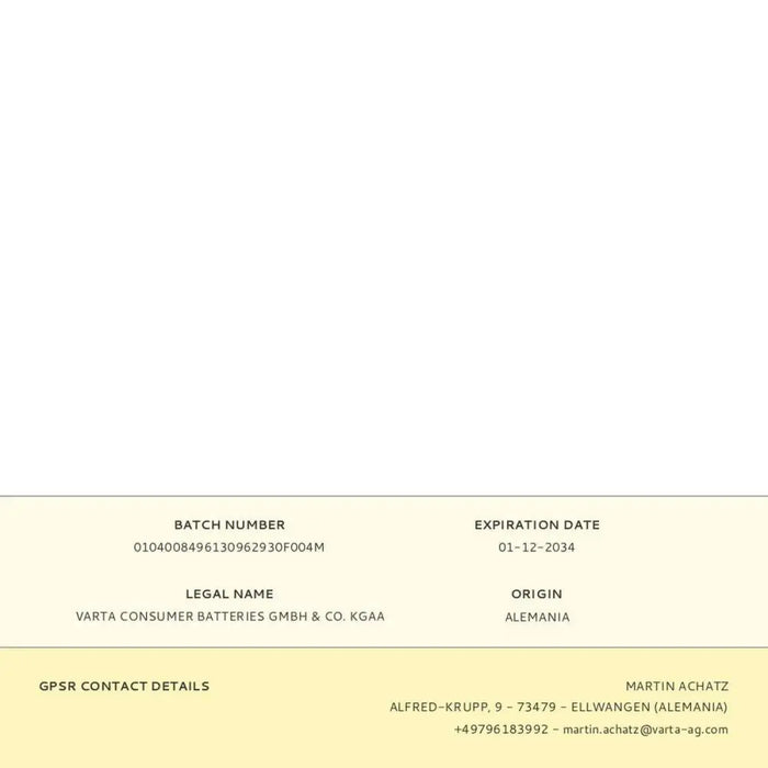 Batteries Varta longlife power cube aaa - lr03 1,5 V AAA LR03 (12 Units) (12 Pieces) - Електроника Батерии<<<Компютри|