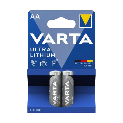 Batteries Varta Ultra Lithium 1,5 V (2 Units) - Електроника Батерии<<<Компютри| Електроника<<<BigBuy&&&Алкални