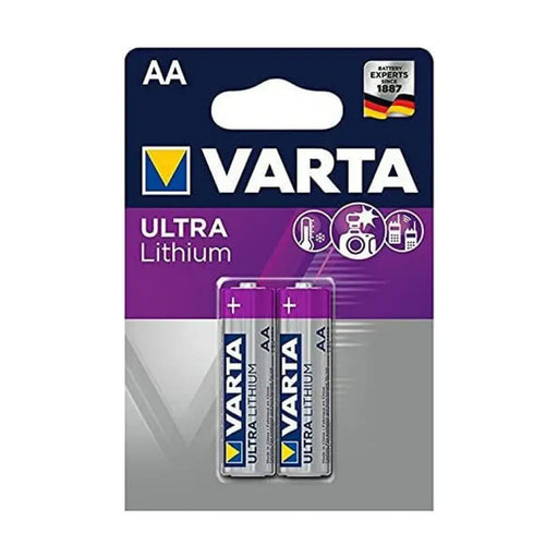 Batteries Varta Ultra Lithium 1,5 V (2 Units) - Електроника Батерии<<<Компютри| Електроника<<<BigBuy&&&Алкални