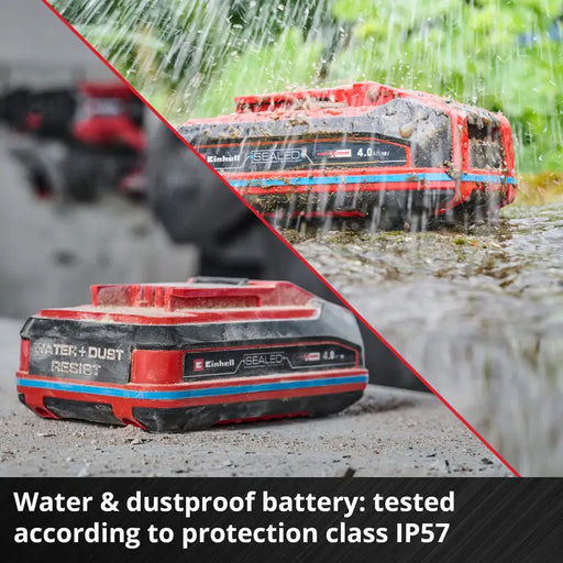 BATTERY 18 V 4 AH EINHELL POWER X-CHANGE SEALED - Батерии и зарядни<<<Шлайф машини<<<Инструменти и