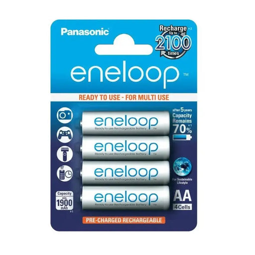 BATTERY AA 1900 4BP ENELOOP - Батерии<<<Батерии и зарядни устройства<<<AmperelB2B
