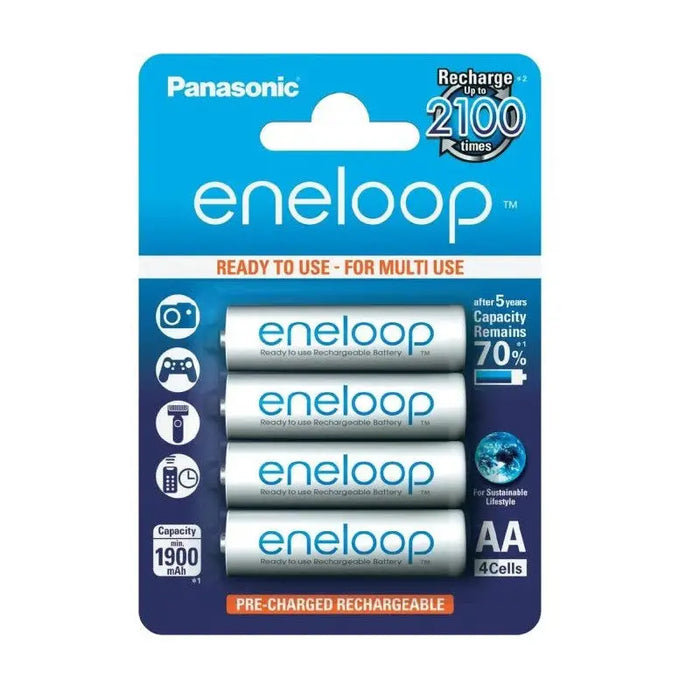 BATTERY AA 1900 4BP ENELOOP - Батерии<<<Батерии и зарядни устройства<<<AmperelB2B