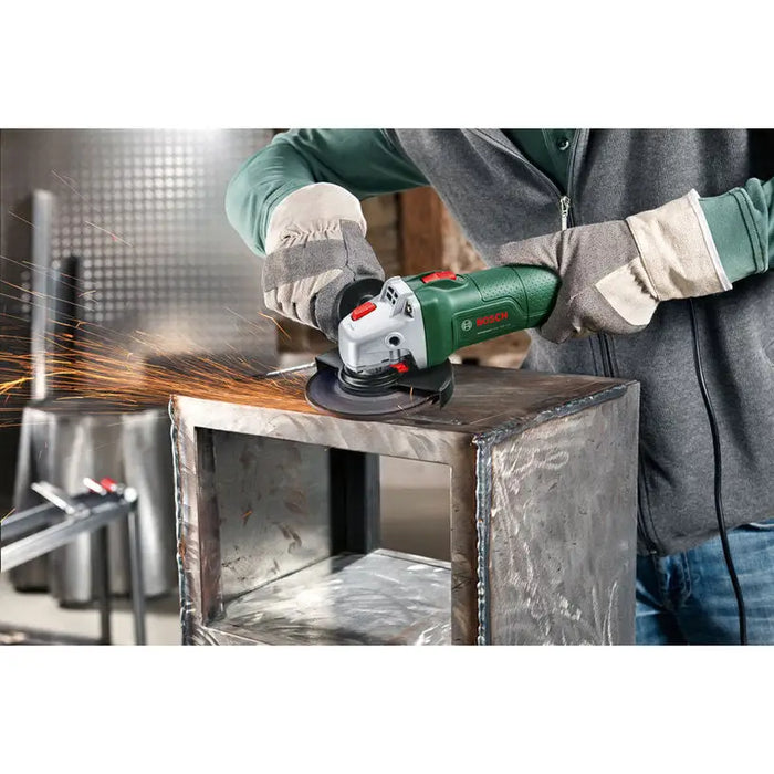 BATTERY ANGLE GRINDER BOSCH UNIVERSALGRIND 18V-75 18 V WITHOUT BATTERY AND CHARGER 125 mm - Ъглошлайфи<<<Шлайф
