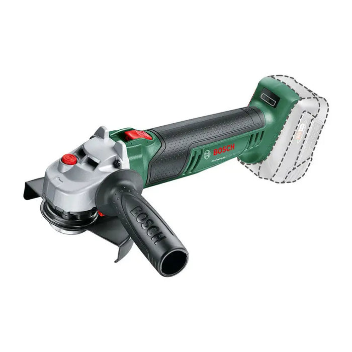 BATTERY ANGLE GRINDER BOSCH UNIVERSALGRIND 18V-75 18 V WITHOUT BATTERY AND CHARGER 125 mm - Ъглошлайфи<<<Шлайф