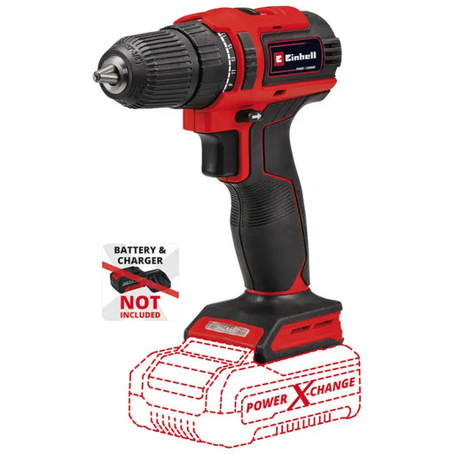 BATTERY BRUSHLESS DRILL EINHELL TE-CD 18/40 Li BL SOLO 18 V 40.00 nm WITHOUT BATTERY AND CHARGER - Акумулаторни