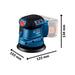 BATTERY BRUSHLESS ECCENTRIC GRINDER BOSCH PROFESSIONAL GEX 185-LI SOLO 18 V 125 mm - Ексцентършлайф<<<Шлайф