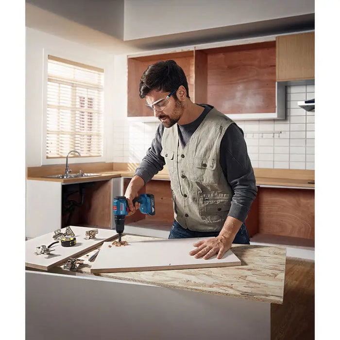 BATTERY BRUSHLESS IMPACT DRILL BOSCH PROFESSIONAL GSB 185 18 V 50.00 nm WITHOUT BATTERY AND CHARGER CASE - Акумулаторни