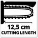 BATTERY BRUSHLESS MINI CHAIN SAW EINHELL GE-PS 18/15 LI BL 18 V BAR LENGTH 15.80 cm WITHOUT BATTERY AND CHARGER BAR