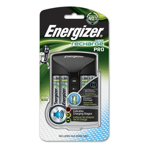 BATTERY CHARGER ENERGIZER PRO 4XAA 2000 MAH - Батерии<<<Батерии и фенери<<<Осветление<<<Praktiker&&&Алкални