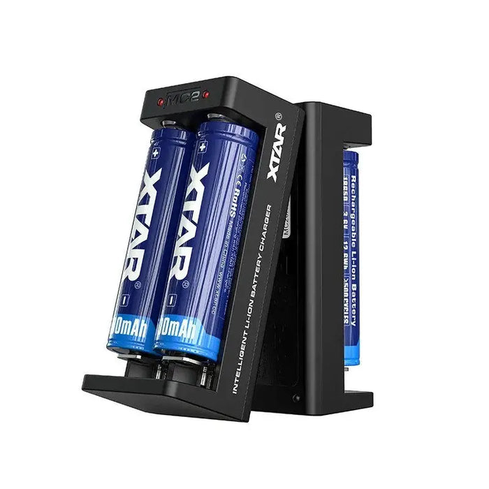 Battery charger Li-ion 18650 USB-C - 2 slots - Battery chargersBAL-LAD<<<batteries and chargersBAL<<<ActionPL