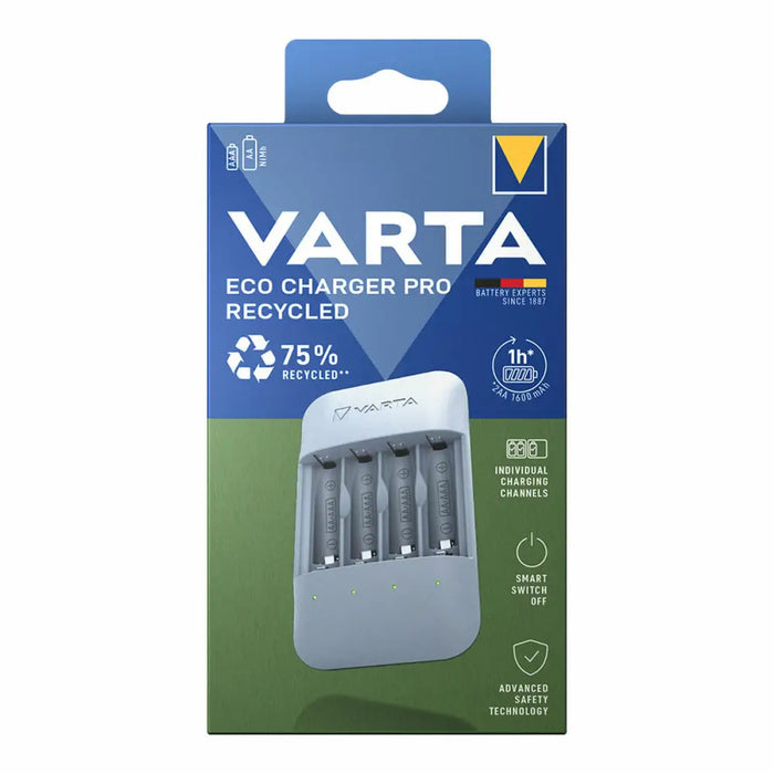 Battery charger Varta Eco Charger Pro Recycled 4 Batteries - Електроника Батерии<<<Компютри|