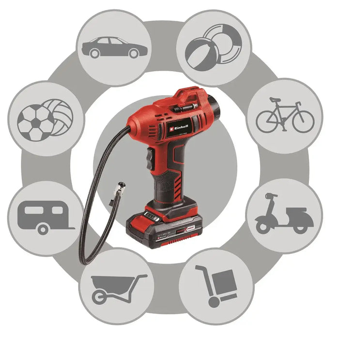 Battery compressor Einhell PXC CE CC 18 Li Solo - Компресори и други големи машини<<<ZoraSite