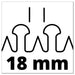 BATTERY CUTTER EINHELL GE-CH 1855/1 Li 18 V NUMBER OF BATTERIES 1 2.50 Ah 55 cm - Храсторези<<<Градински