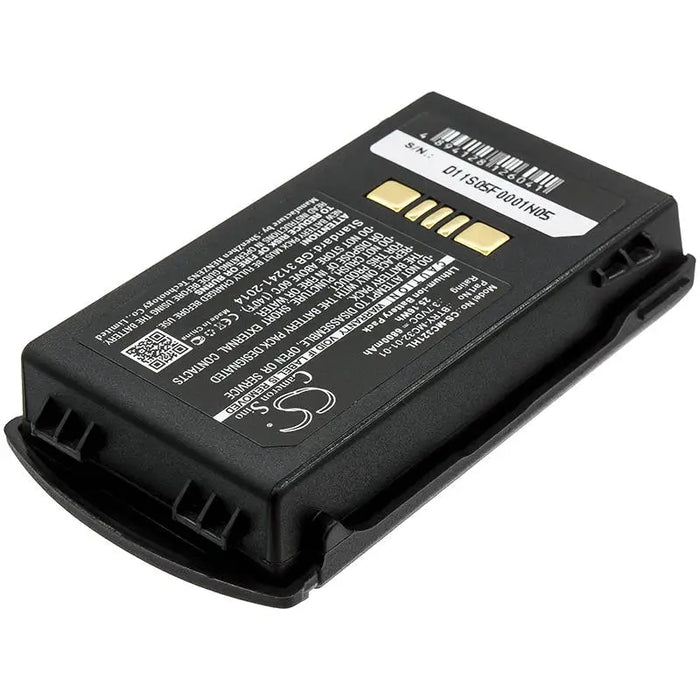 Battery for barcode scanner Zebra MC3300 MC3200 Motorola MC3200 BTRY-MC32-01-01 LiIon 3.7V 6800mAh Cameron Sino