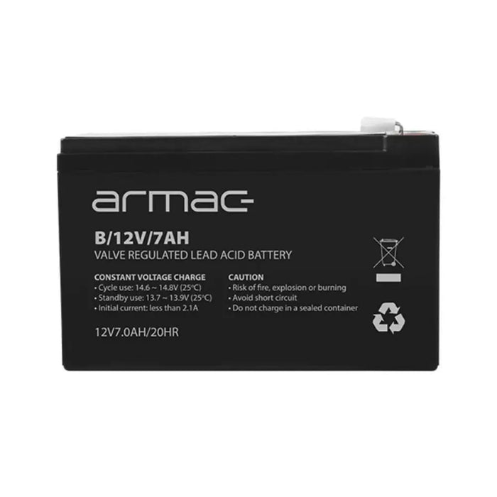 Battery for Uninterruptible Power Supply System UPS Armac B/12V/7AH 7 Ah 12 V - SAI<<<Електроника Периферни и резервни