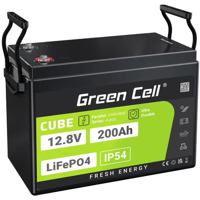 Battery for Uninterruptible Power Supply System UPS Green Cell LFPGC12V200AH 200 Ah - SAI<<<Електроника Периферни и