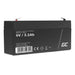 Battery for Uninterruptible Power Supply System UPS Green Cell AGM14 6 V - Batteries<<<Rechargeable batteries<<<IT