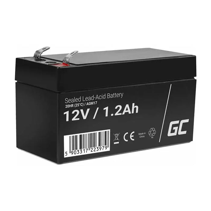 Battery for Uninterruptible Power Supply System UPS Green Cell AGM17 1.2 Ah 12 V - Batteries<<<Rechargeable