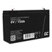 Battery for Uninterruptible Power Supply System UPS Green Cell AGM40 14000 mAh 6 V - Batteries<<<Rechargeable